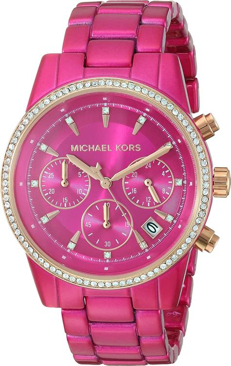 pink michael kors watches|michael kors watch uk.